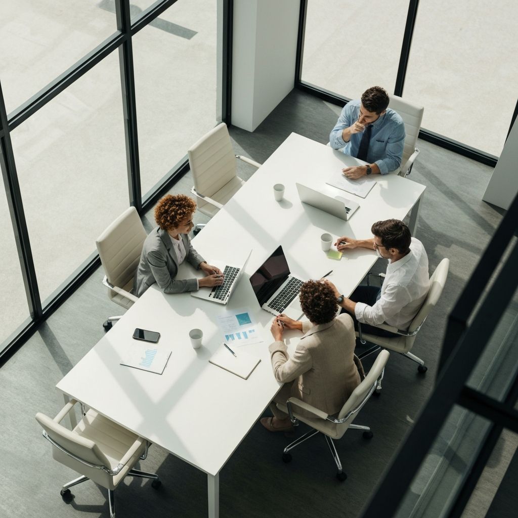 Growth-stage company team